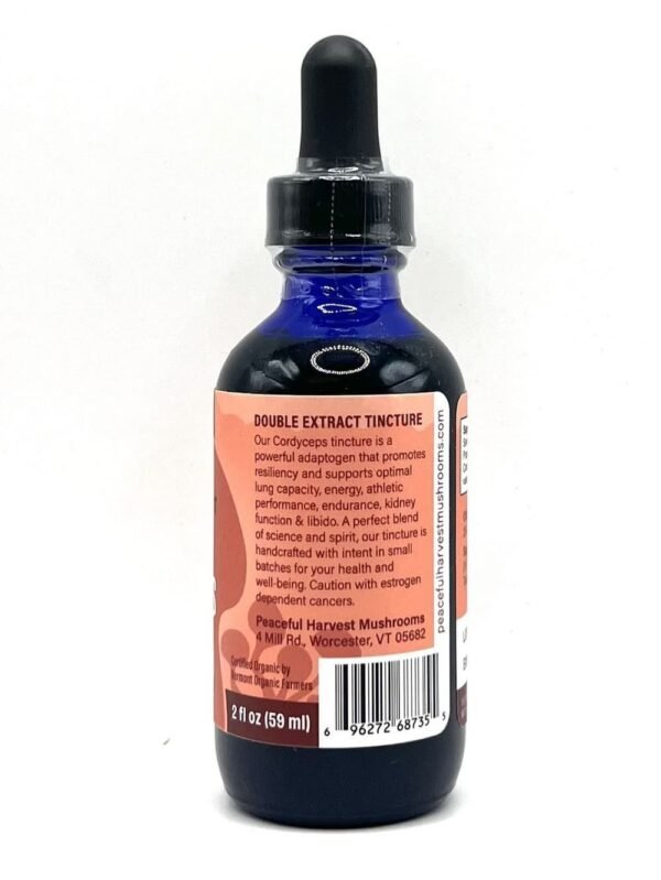 Double Strength Tincture Cordyceps - Organic - Image 2